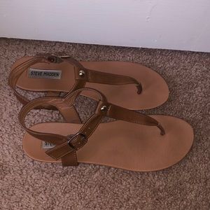 Tan Steve Madden sandals